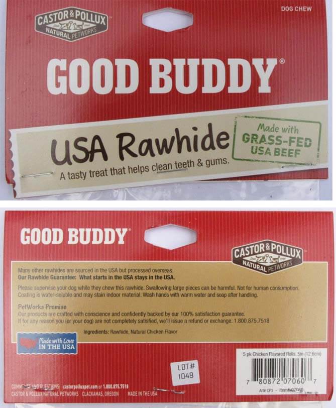 The Clearly Labeled Rawhides