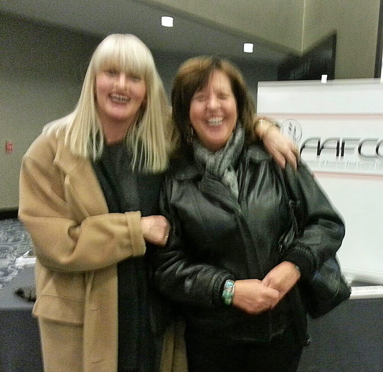 Haming it up at AAFCO Susan and Mollie 2014 New Orleans