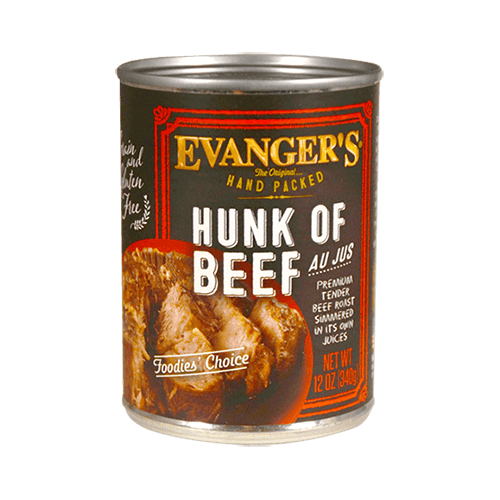 Evangers' recall Hunk of Beef dog food