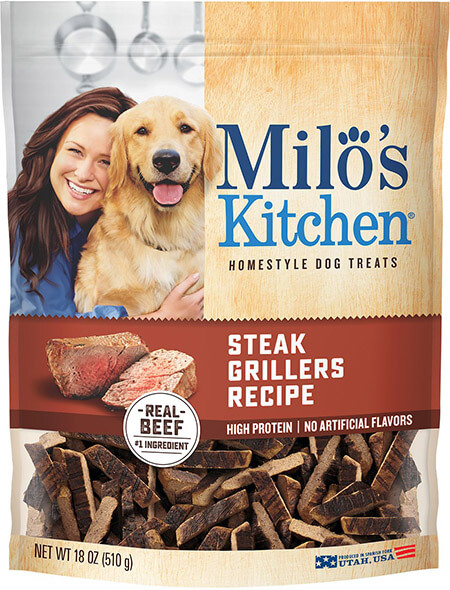 recalled Milo's steak treats