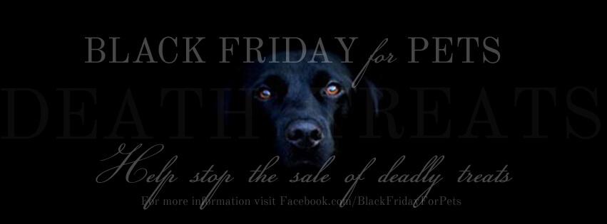 Black friday for pets walmart protest toxic treats china jerky